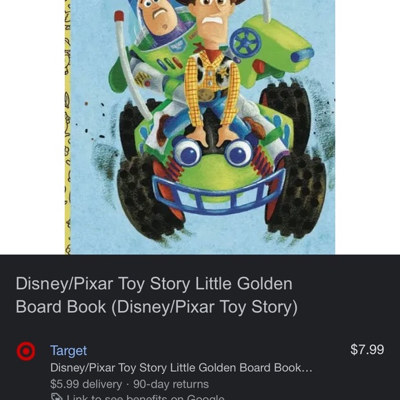 Toy Story Little Golden Books - Picture 5 of 5